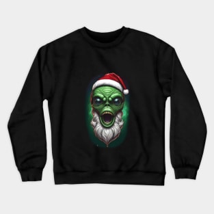 Santa Claus from Outer Space Crewneck Sweatshirt